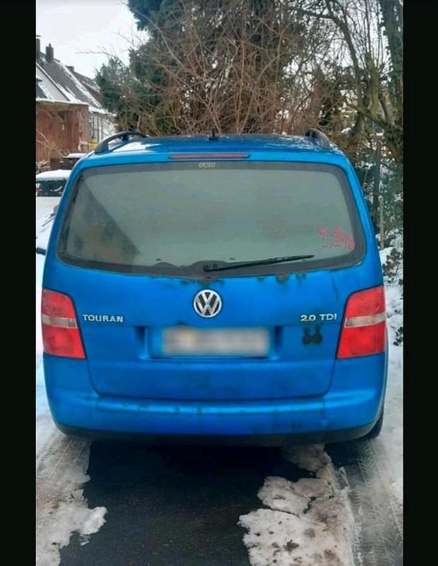 Gebraucht VW Touran 140 PS (102 kW) 2004 Blau Van / Kleinbus