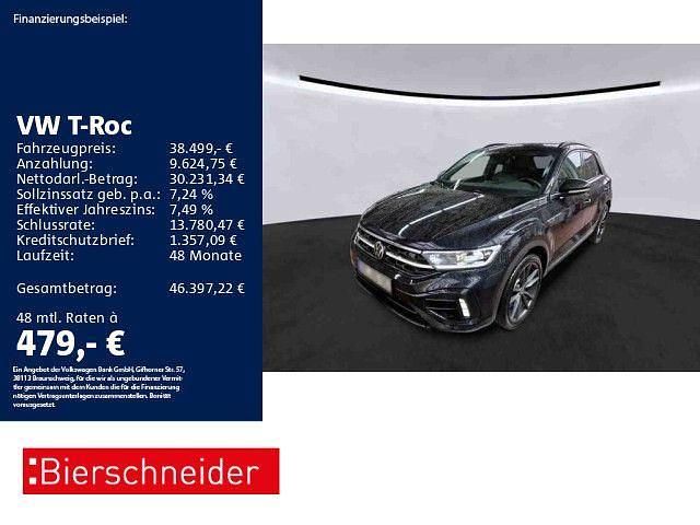 Schwarz Gebraucht 2024 VW T-Roc R SUV | 38.499 € (Etwas zu teuer) - Bild 1/3