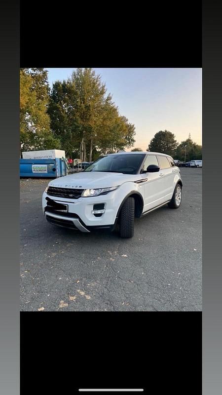 Weiß Gebraucht 2014 Land Rover Range Rover evoque Dynamic SUV | 16.999 € (Etwas zu teuer) - Bild 1/4
