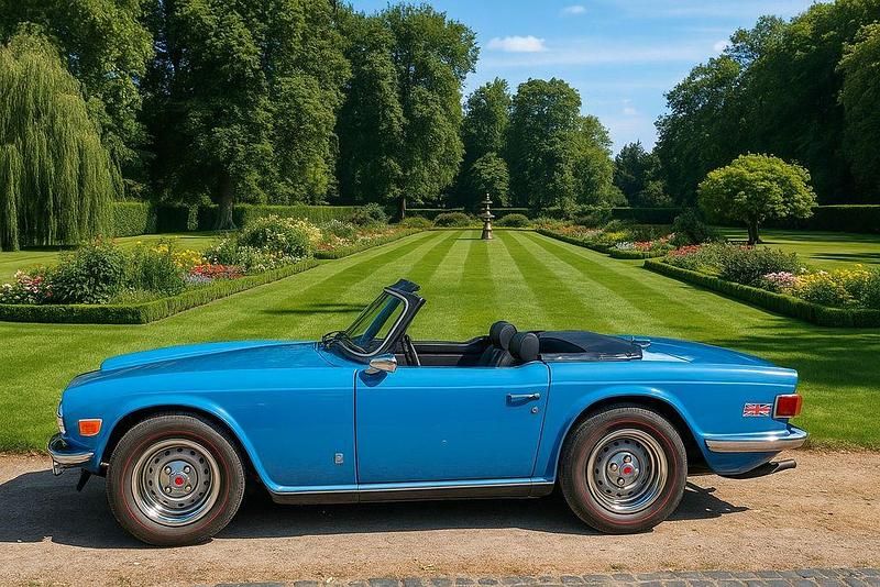 Gebraucht Triumph TR6 101 PS (74 kW) 1975 Blau Cabrio