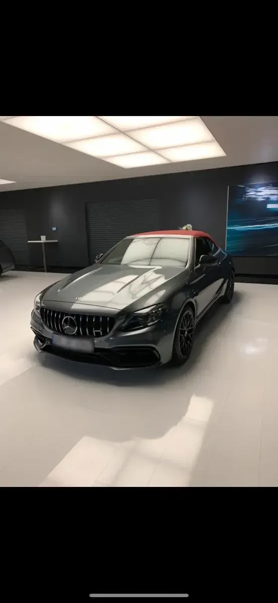 Gebraucht Mercedes C63S AMG 510 PS (375 kW) 2018 Grau Cabrio