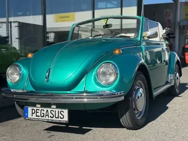 Gebraucht VW Käfer 105 PS (77 kW) 1971 Grün Cabrio