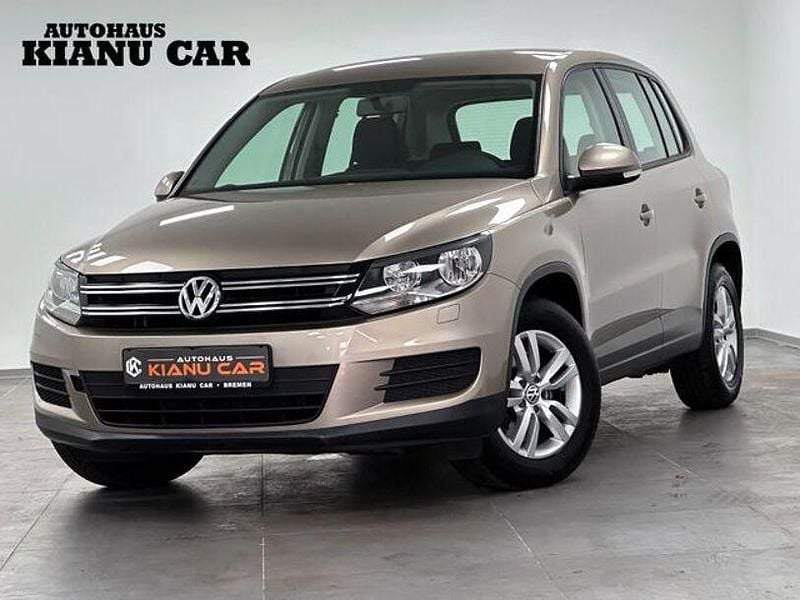 Beige Gebraucht 2014 VW Tiguan Trendline SUV | 9.980 € (Guter Preis) - Bild 1/4