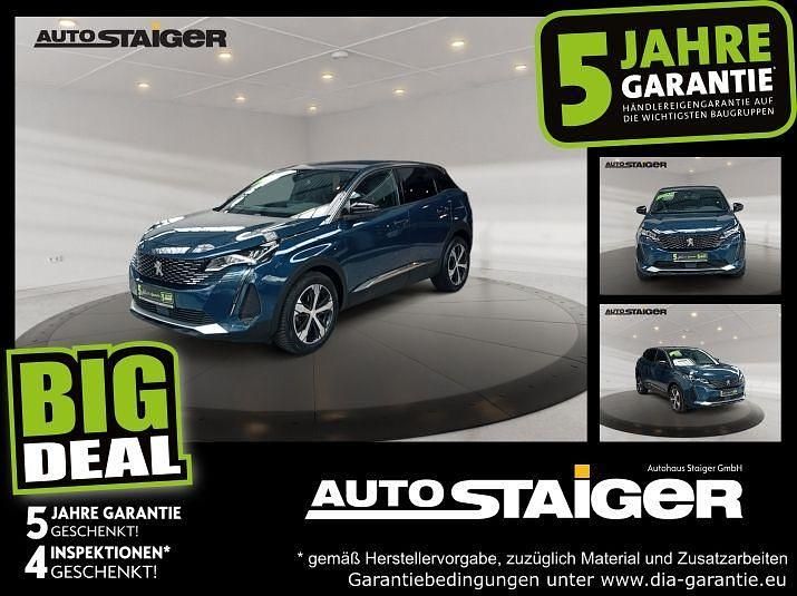 Lackierung blau celebes/metallic kl Gebraucht 2023 Peugeot 3008 Allure SUV | 22.687 € (Guter Preis) - Bild 1/4