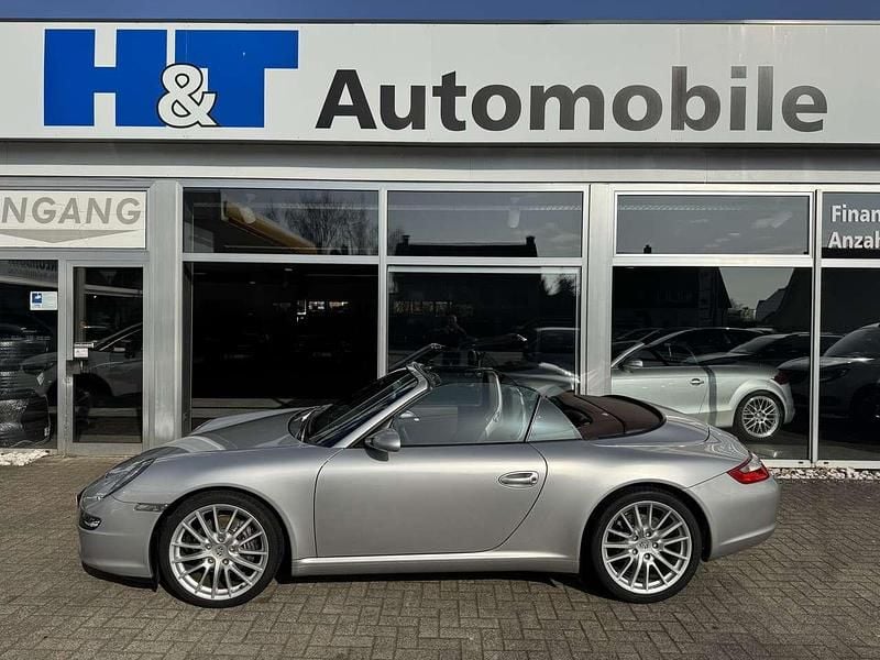 Gebraucht Porsche 997 325 PS (239 kW) 2008 Arktissilbermetallic Cabrio