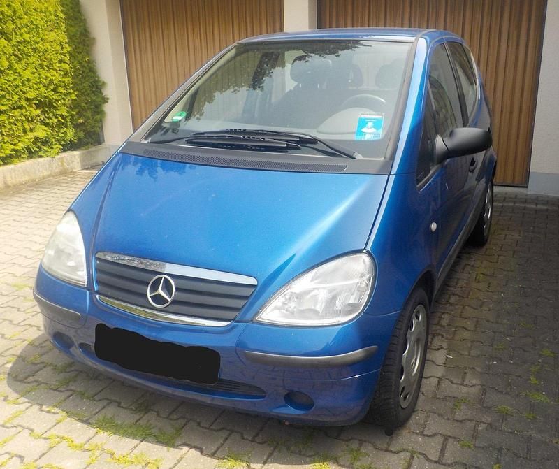 Blau Gebraucht 1999 Mercedes A160 Limousine | 690 € (Superpreis) - Bild 1/4