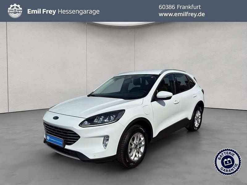 Frozen white Gebraucht 2022 Ford Kuga Titanium SUV | 21.450 € (Superpreis) - Bild 1/3