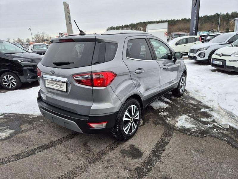 Gebraucht Ford Ecosport Titanium 125 PS (91 kW) 2020 Silber / solarsilber (metallic) SUV
