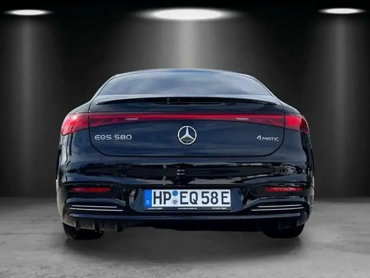 Gebraucht Mercedes EQS580 AMG 384 kW (523 PS) 2023 Obsidianschwarz Limousine