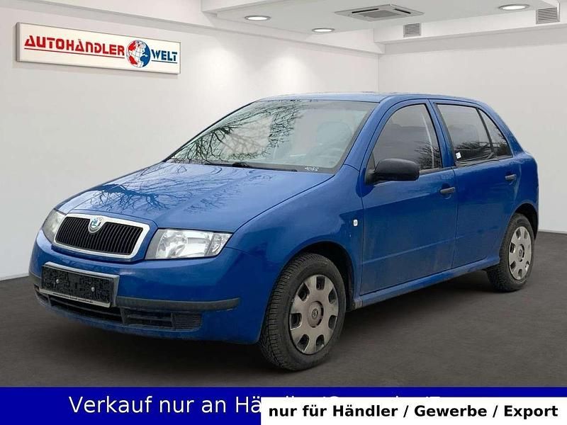 Blau Gebraucht 2003 Skoda Fabia Classic Limousine | 499 € (Superpreis) - Bild 1/3