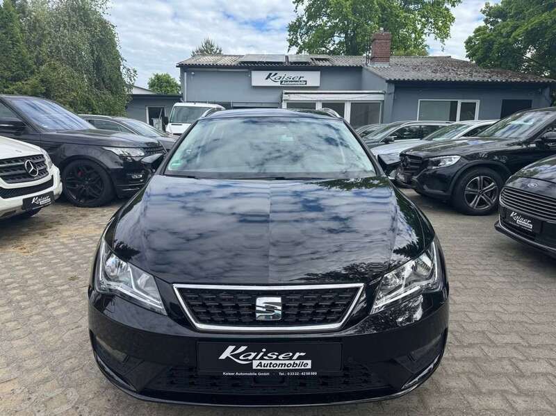 Gebraucht Seat Leon Style 125 PS (91 kW) 2017 Mitternachtsschwarz Kombi