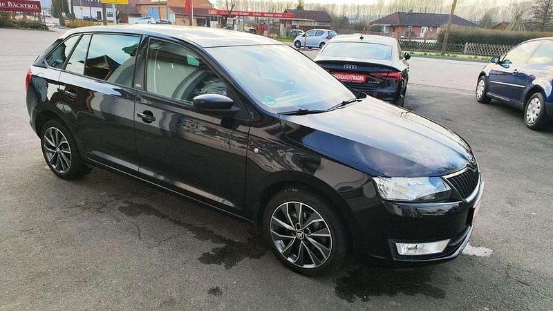 Second-hand Skoda Rapid 122 CP (89 kW) 2015 Negru Hatchback