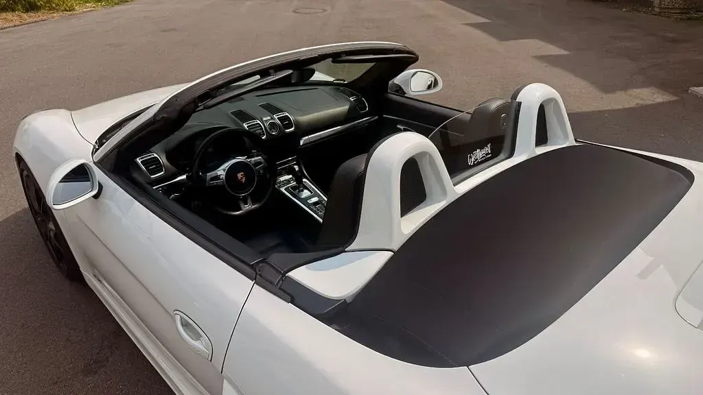 Gebraucht Porsche Boxster 315 PS (231 kW) 2014 Weiß Cabrio