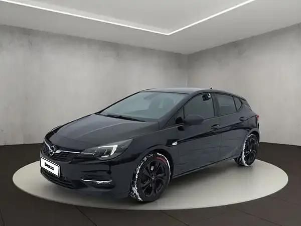 Onyx schwarz (metallic) Gebraucht 2021 Opel Astra GS Line Limousine | 13.250 € (Etwas zu teuer) - Bild 1/4