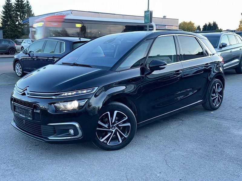 Schwarz Gebraucht 2018 Citroën C4 SpaceTourer Shine Van / Kleinbus | 10.900 € (Superpreis) - Bild 1/4