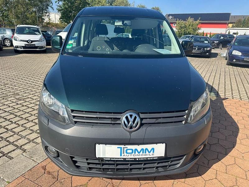 Second-hand VW Caddy Trendline 102 CP (75 kW) 2011 Verde Monovolum