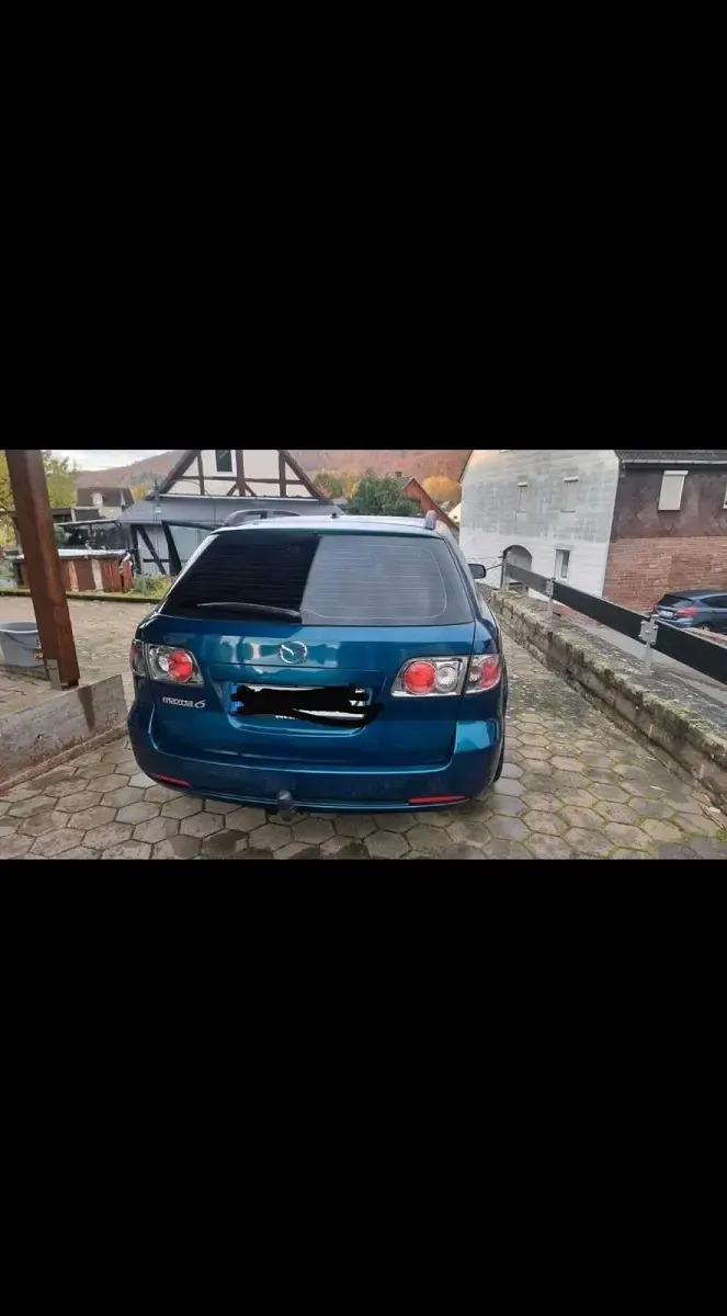 Gebraucht Mazda 6 120 PS (88 kW) 2006 Blau Kombi