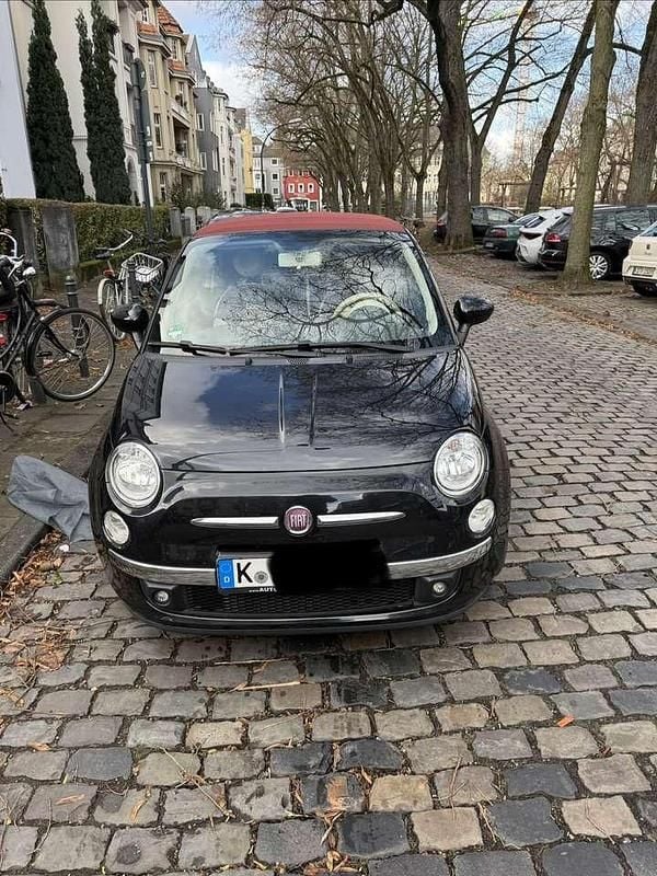 Gebraucht Fiat 500 Lounge 69 PS (50 kW) 2014 Schwarz Cabrio