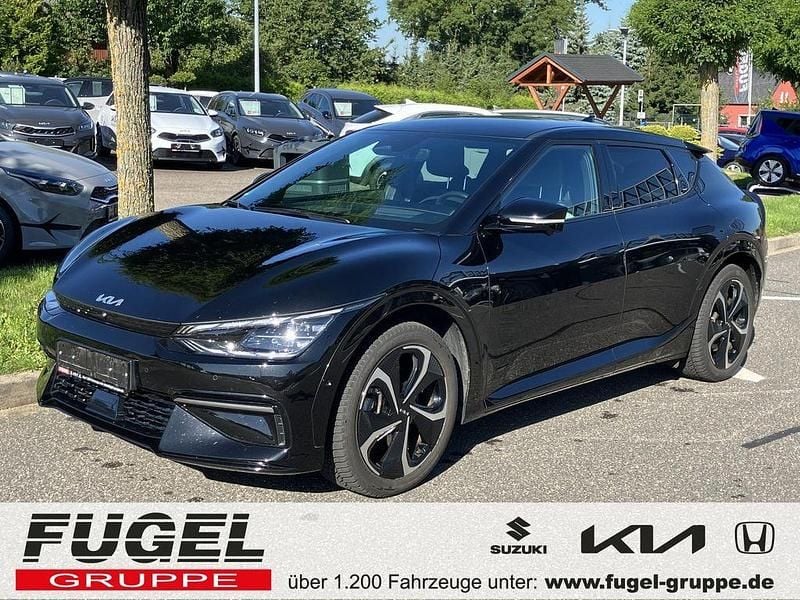 Auroraschwarz met Gebraucht 2022 Kia EV6 2 SUV | 35.899 € (Fairer Preis) - Bild 1/4