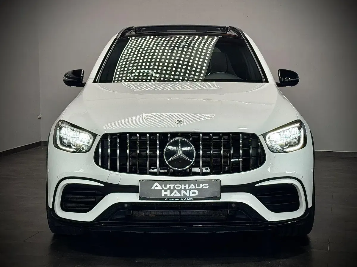 Gebraucht Mercedes GLC63 AMG AMG 476 PS (350 kW) 2022 Polarweiss SUV