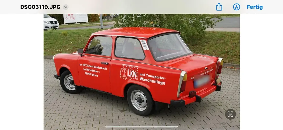 Gebraucht Trabant 601 26 PS (19 kW) 1974 Rot Limousine