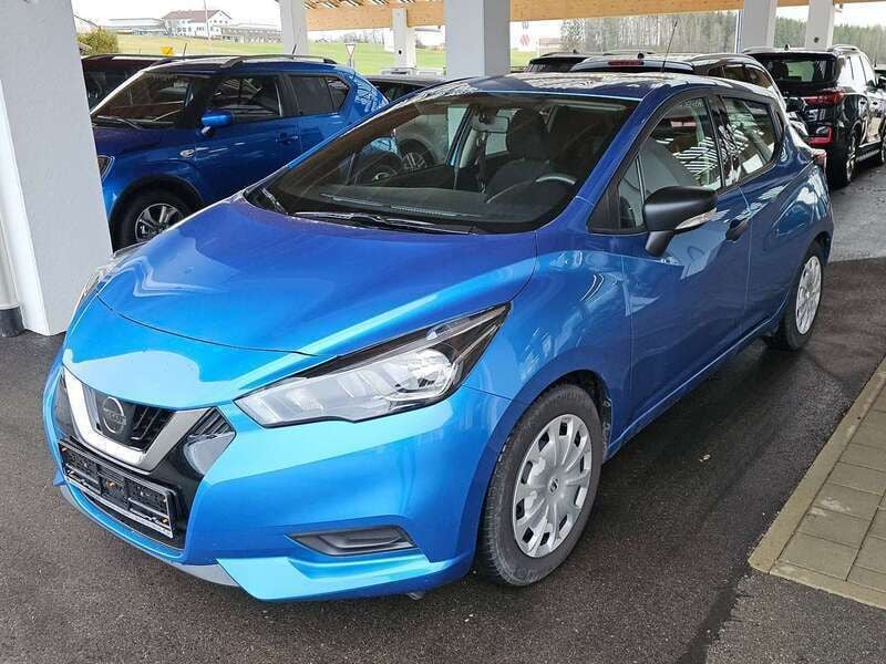 Blau Gebraucht 2019 Nissan Micra Visia+ Kleinwagen | 11.990 € (Fairer Preis) - Bild 1/4