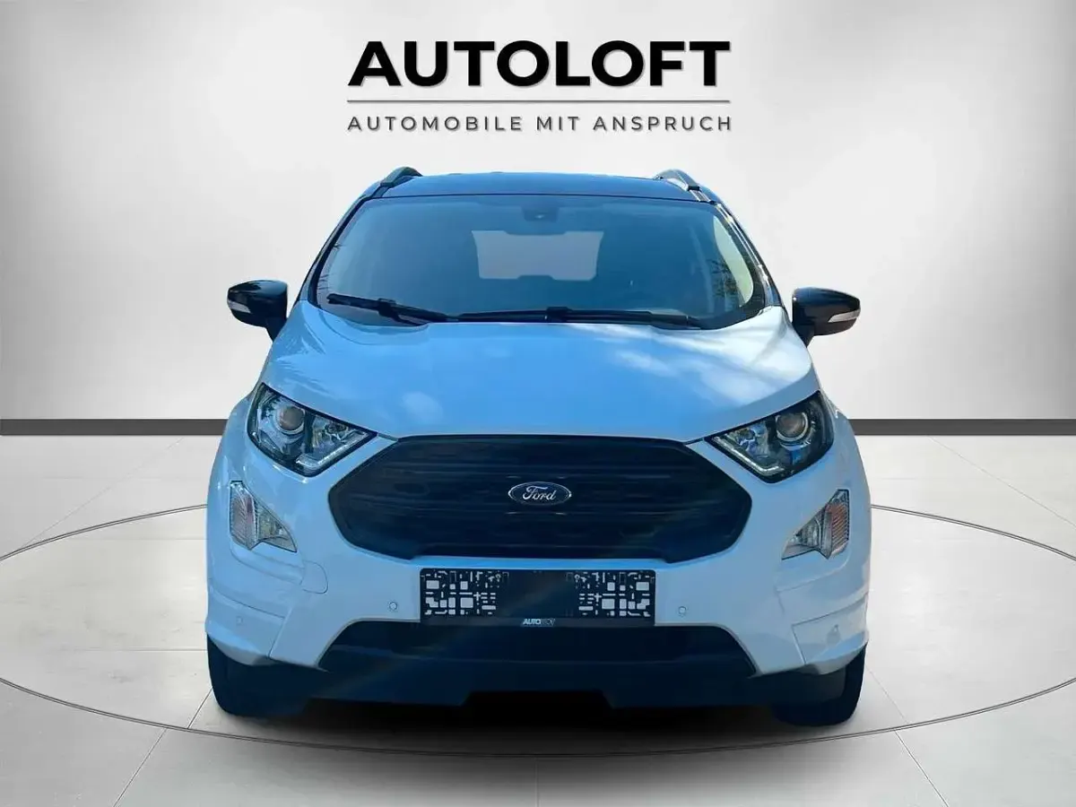 Gebraucht Ford Ecosport ST-Line 125 PS (91 kW) 2018 Weiß SUV
