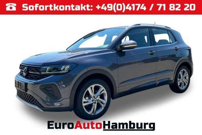 Reflexsilber metallic/silber Neu 2024 VW T-Cross R-line SUV | 30.780 € (Fairer Preis) - Bild 1/4