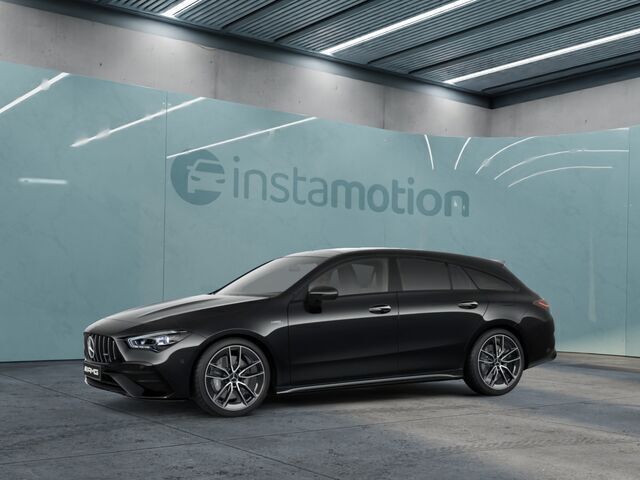 Schwarz Gebraucht 2024 Mercedes CLA35 AMG AMG Kombi | 50.085 € (Teuer) - Bild 1/2