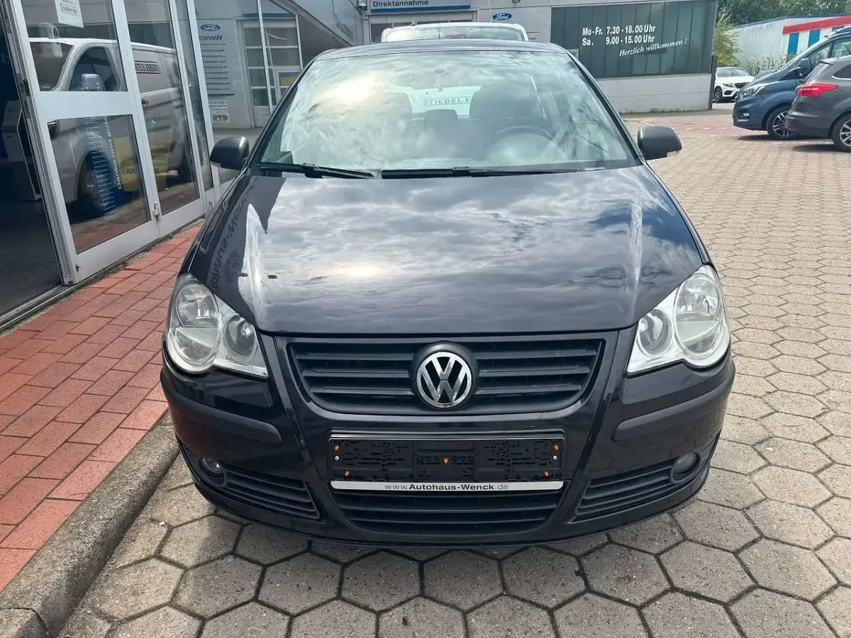 Gebraucht VW Polo 80 PS (58 kW) 2007 Schwarz Kleinwagen