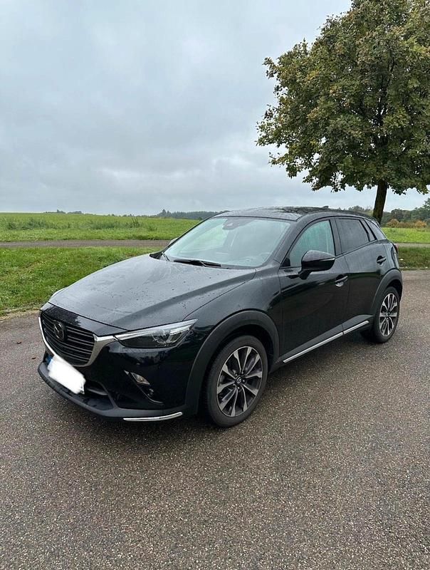 Gebraucht Mazda CX-3 121 PS (88 kW) 2018 Schwarz SUV