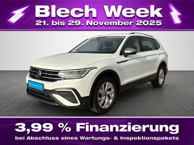 Weiß Gebraucht 2022 VW Tiguan Allspace Life SUV | 27.440 € (Fairer Preis) - Bild 1/4