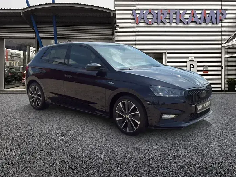 Gebraucht Skoda Fabia Monte Carlo 110 PS (80 kW) 2022 Schwarzmagic perleffekt Kleinwagen