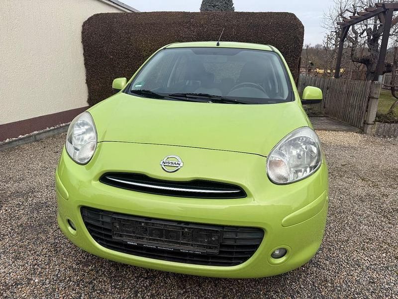 Gebraucht Nissan Micra Acenta 80 PS (58 kW) 2012 Grün Kleinwagen