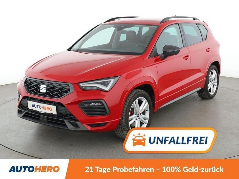 Rot Gebraucht 2021 Seat Ateca 4Drive SUV | 24.550 € (Guter Preis) - Bild 1/3
