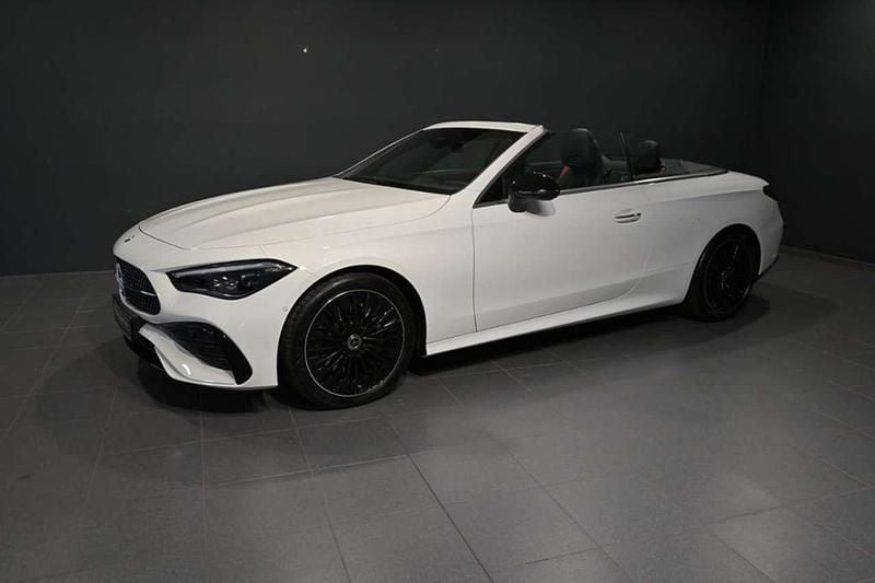 Unilack polarweiß Gebraucht 2024 Mercedes CLE200 Night Cabrio | 53.980 € (Fairer Preis) - Bild 1/3