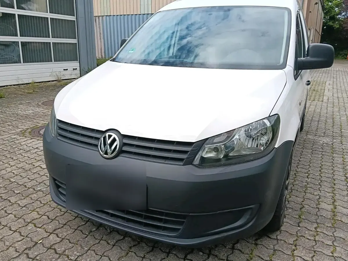 Gebraucht VW Caddy 75 PS (55 kW) 2013 Weiß Van / Kleinbus