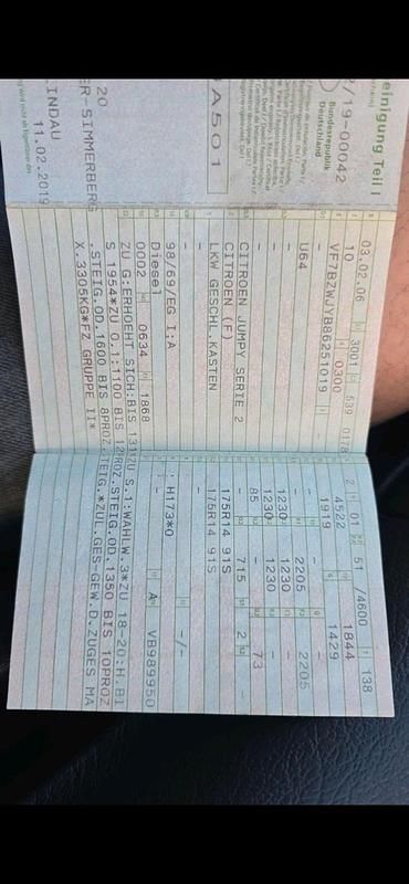 Gebraucht Citroën Jumpy 90 PS (66 kW) 2006 Weiß Van / Kleinbus