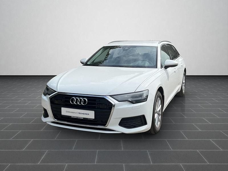 Ibisweiß Gebraucht 2021 Audi A6 Basis Kombi | 26.900 € (Guter Preis) - Bild 1/4