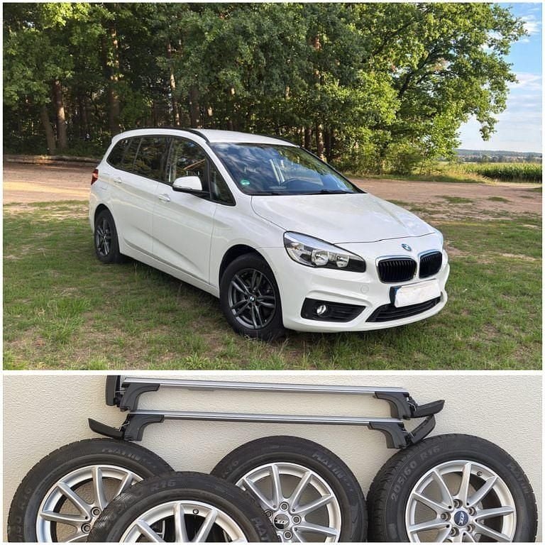 Weiß Gebraucht 2018 BMW 218 Gran Tourer Van / Kleinbus | 12.990 € (Fairer Preis) - Bild 1/4
