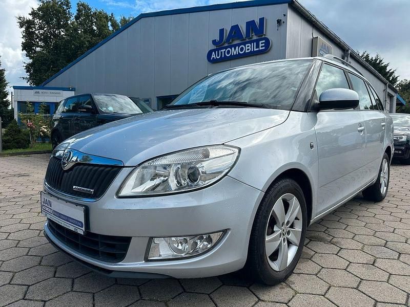 Gebraucht Skoda Fabia GreenLine 75 PS (55 kW) 2013 Silber Kleinwagen