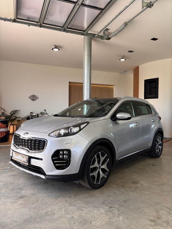 Silber Gebraucht 2016 Kia Sportage GT-Line SUV | 15.900 € (Fairer Preis) - Bild 1/4