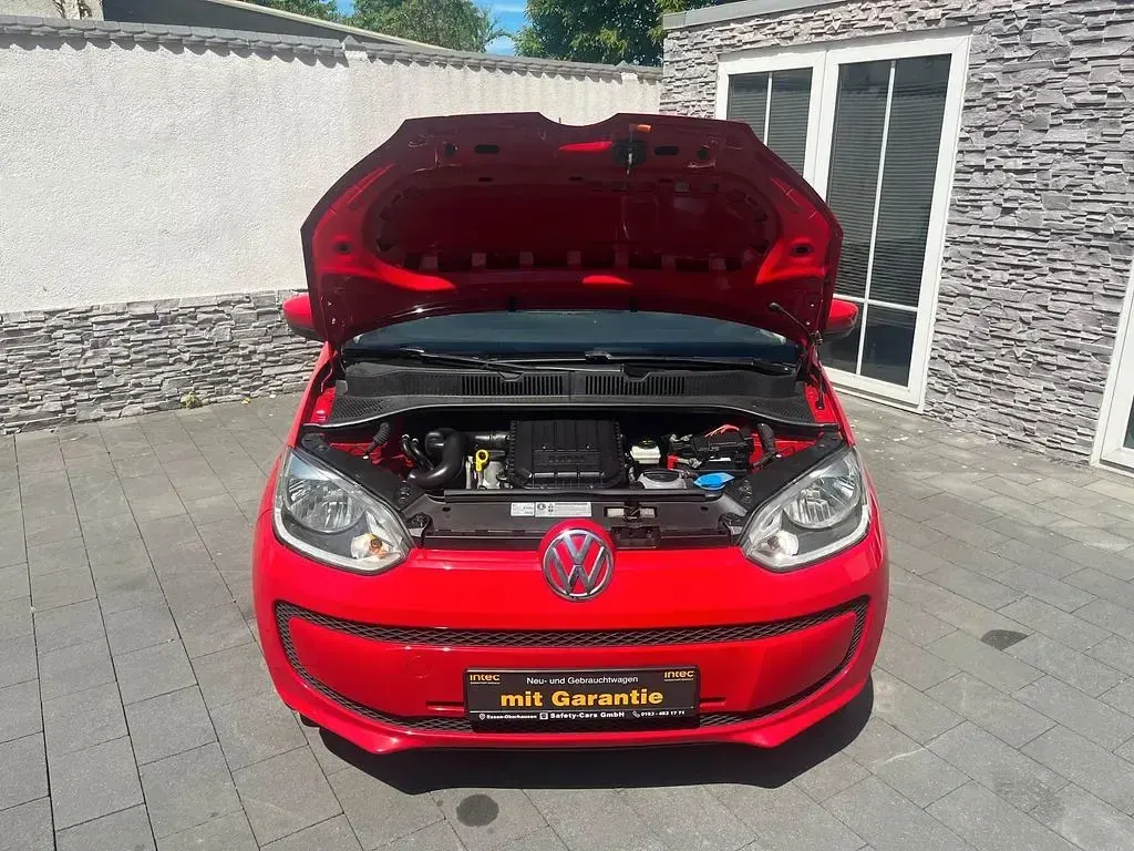Gebraucht VW up! move up! 60 PS (44 kW) 2016 Rot Kleinwagen