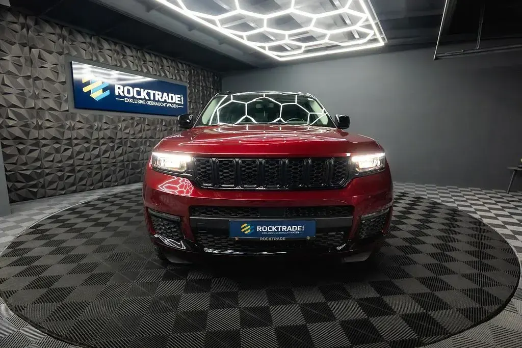 Gebraucht Jeep Grand Cherokee Limited 296 PS (217 kW) 2022 Rot SUV