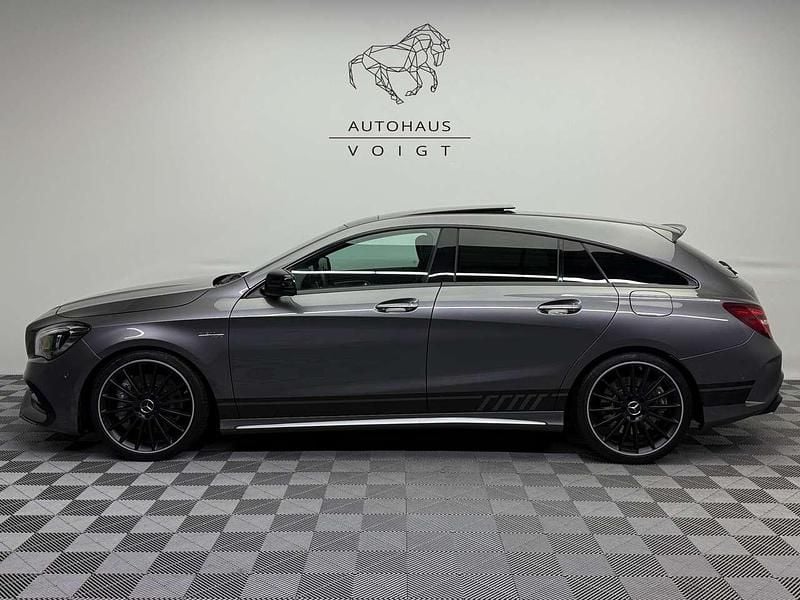 Mountaingrau met. Gebraucht 2018 Mercedes CLA45 AMG AMG Kombi | 33.000 € (Fairer Preis) - Bild 1/4