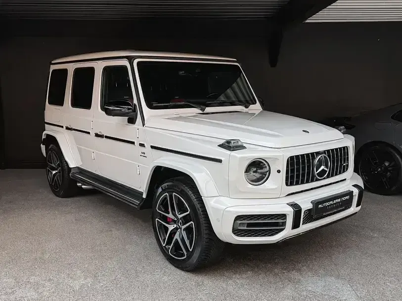 Gebraucht Mercedes G63 AMG AMG 585 PS (430 kW) 2019 Designo bright white SUV