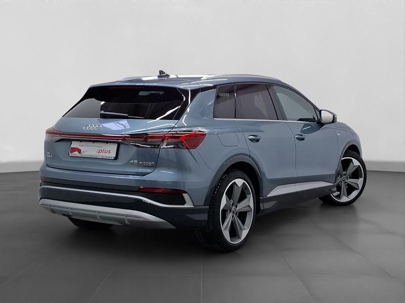 Gebraucht Audi Q4 e-tron S-Line 210 kW (286 PS) 2024 Blau SUV