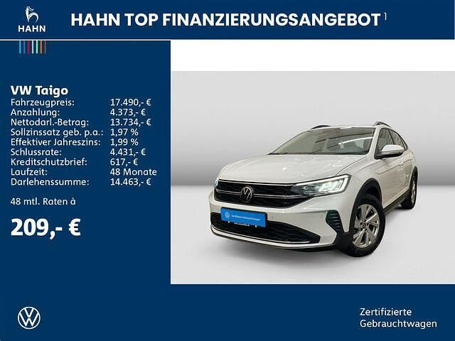 Gebraucht VW Taigo Life 95 PS (69 kW) 2024 Pure white SUV