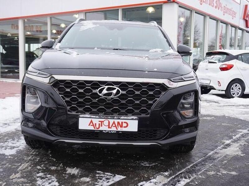 Gebraucht Hyundai Santa Fe Premium 200 PS (147 kW) 2019 Schwarz SUV