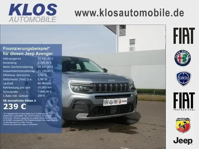 Käytetty Jeep Avenger Altitude 101 HP (74 kW) 2024 Katumaasturi